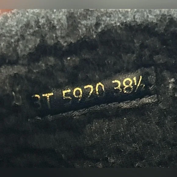 Prada Felt Shearling Fur Hiking Boots Size 38.5/8 - Picture 11 of 14